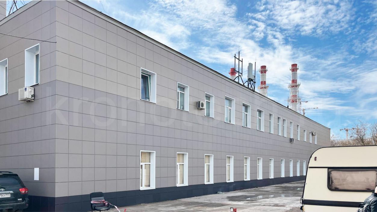 Вентилируемый фасад из керамогранита — Походный проезд 4