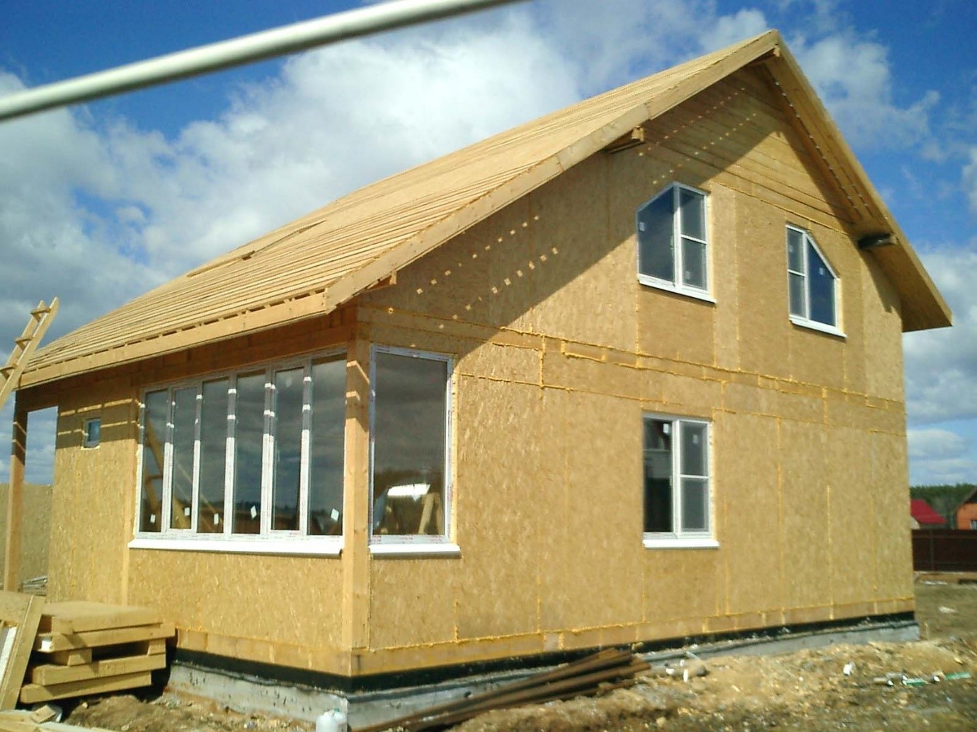 Пошаговое строительство дома из СИП панелей своими руками от фундамента до фасада